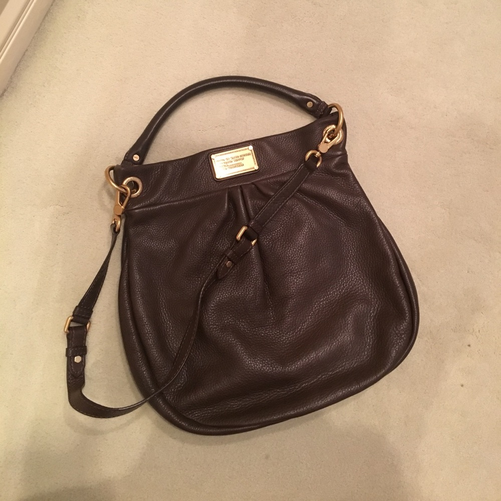 Super cute brown leather marc by Marc jacobs bag