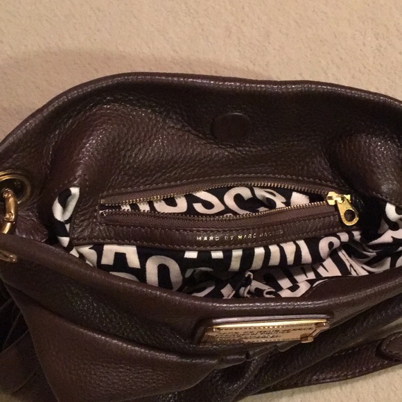 Super cute brown leather marc by Marc jacobs bag - Picture 4 of 7