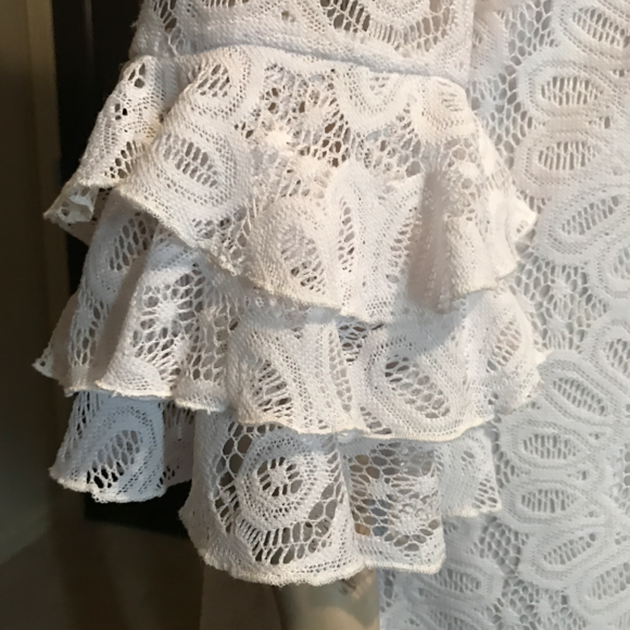 White Lace Dress - Picture 2 of 3