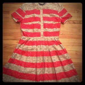 Arc & Co. Striped Button up Dress