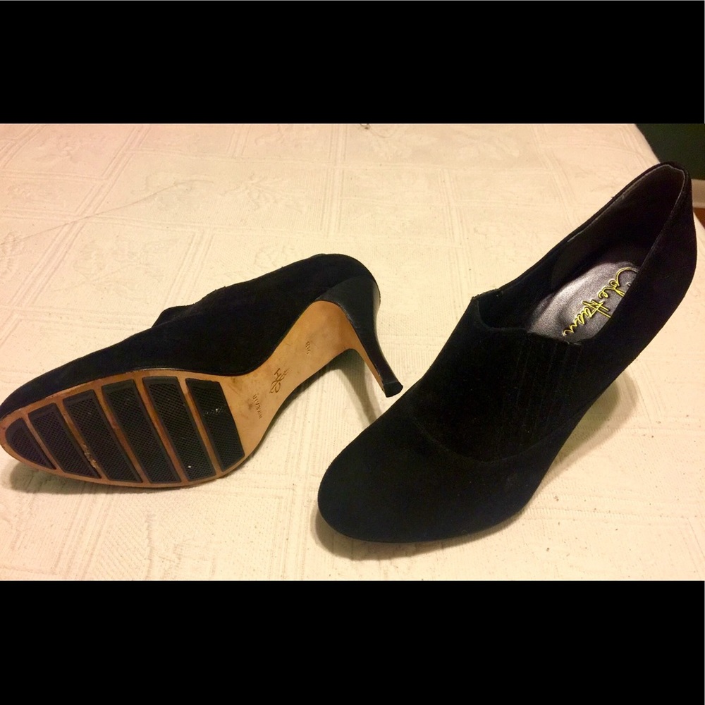 Cole Haan black booties