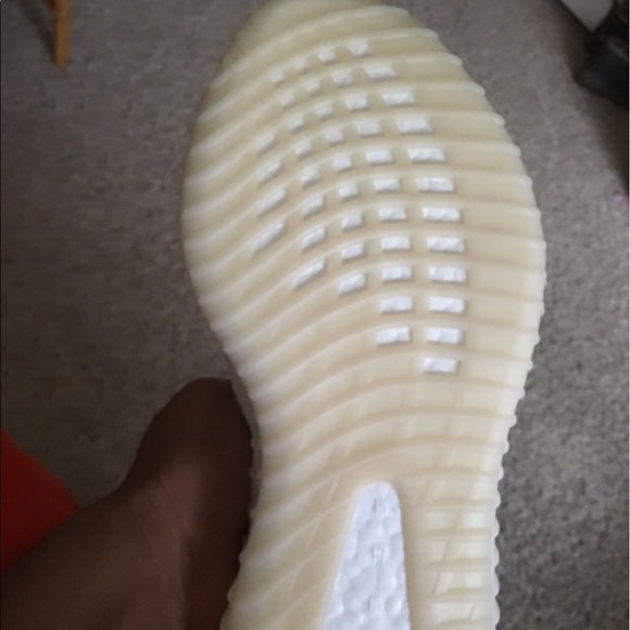 Creme White Yeezy Boost With Receipt! Size 12 - Picture 4 of 4