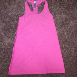 Bright pink ivviva top for girls! Size:7