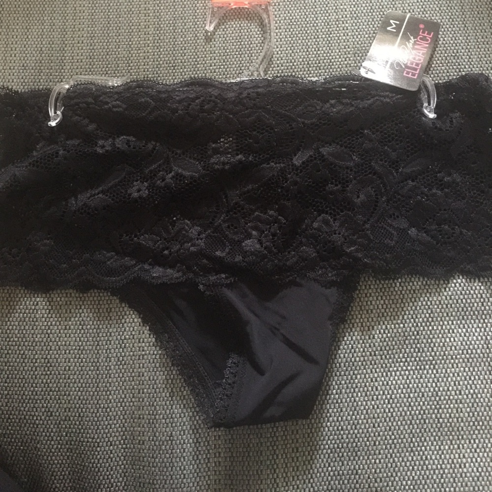 New Black Lace Panty!
