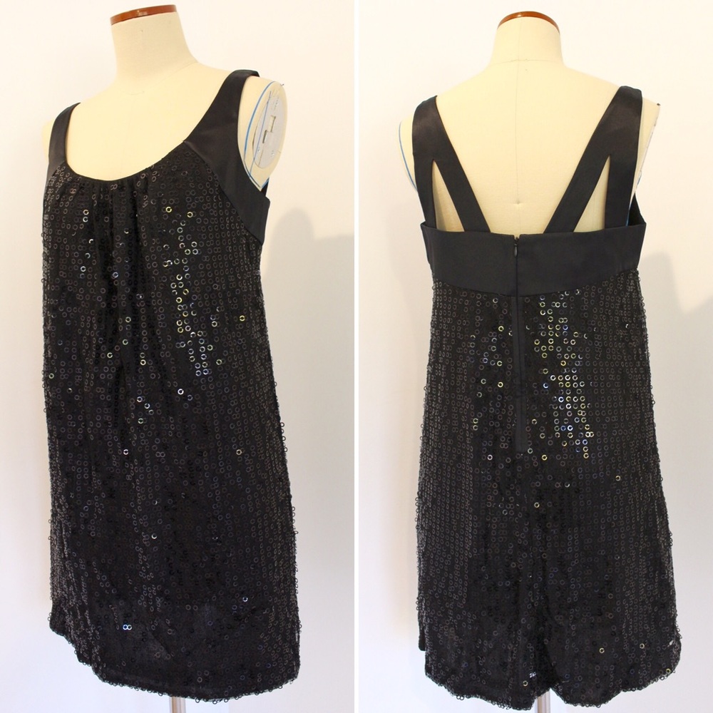 Maggy London Black Mini Dress Size 8P