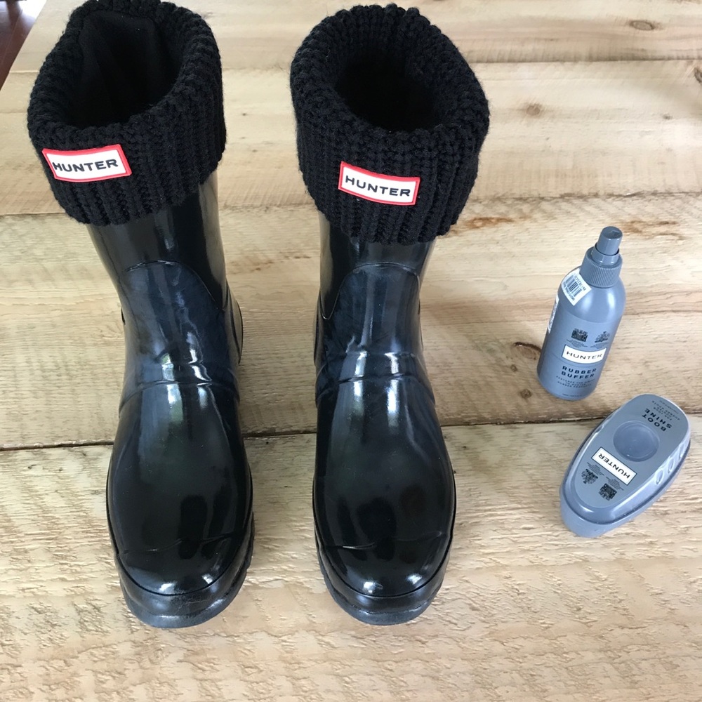 Women's Short Hunter Rain Boots