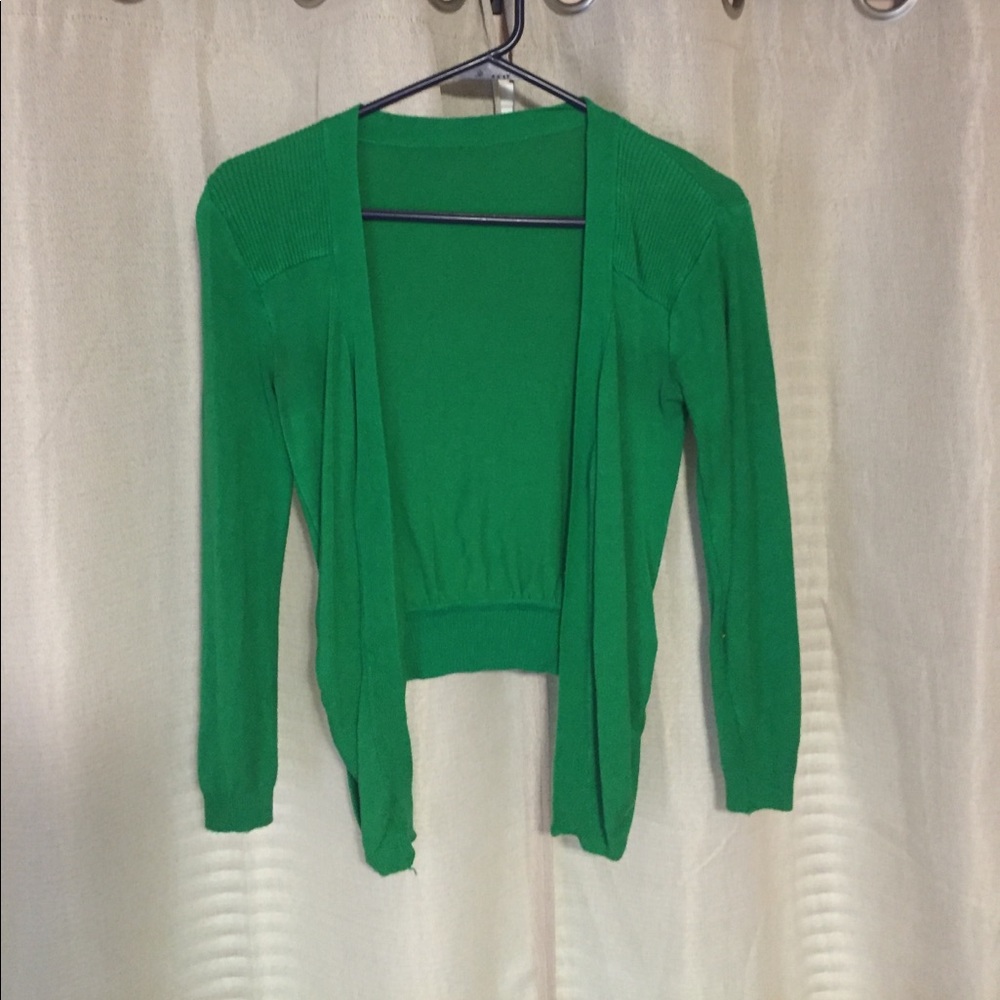 Open cardigan