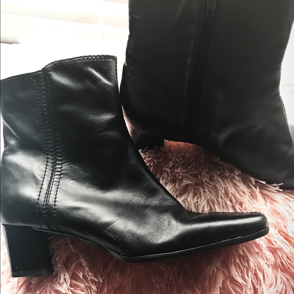PRICE DROP Nine West Authentic Leather Ankle Boots