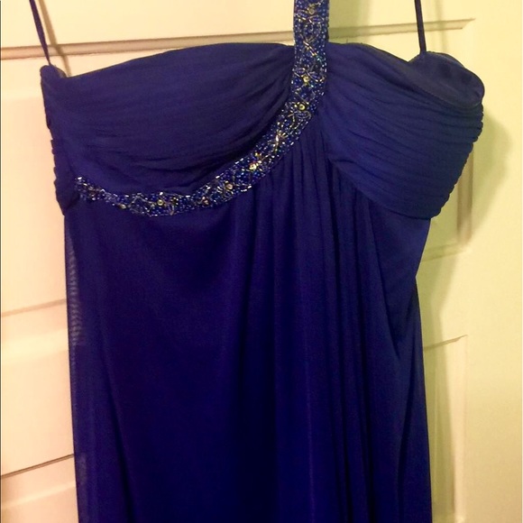 Cache electric blue dress - Picture 2 of 2