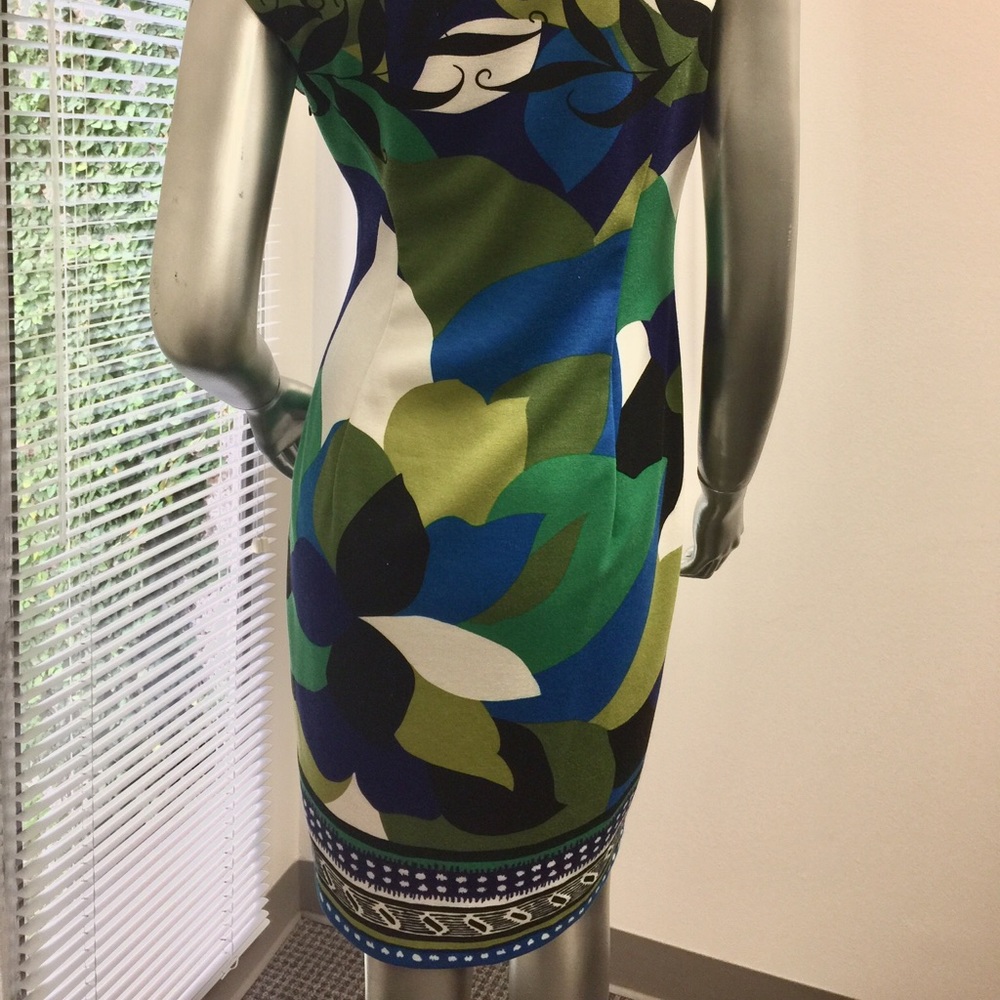 London Times hour glass Sheath dress