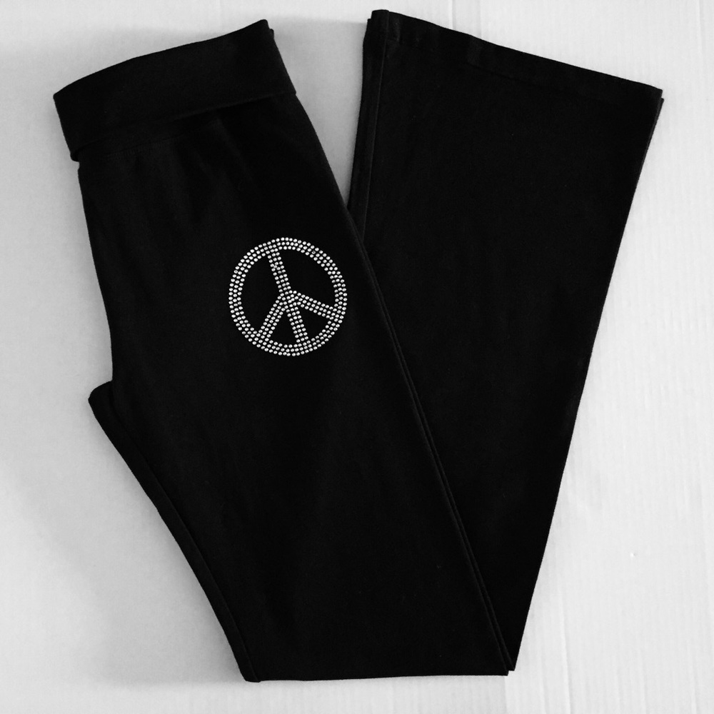 ☮️$16☮️Yoga Pants by Pink Rose Sz S