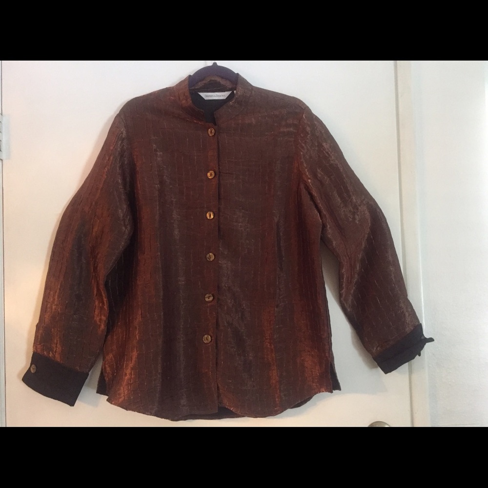 Lite weight jacket NWT, beautiful  copper jacket.