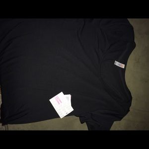 SOLID black medium lularoe classic T