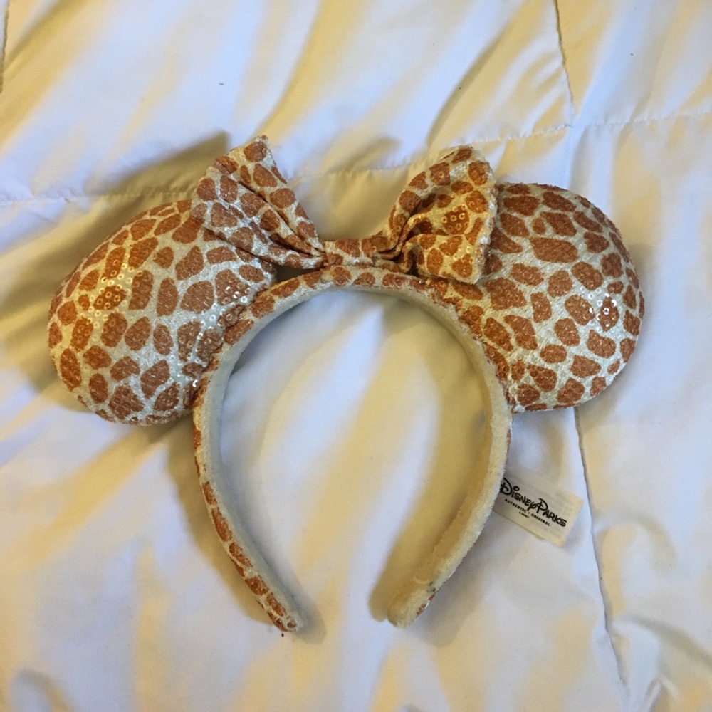 Disney Mickey Mouse ears giraffe headband