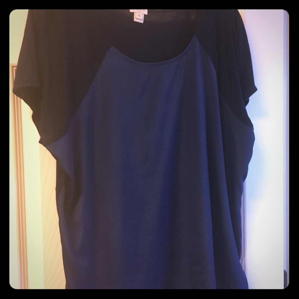 Knit dressy tee