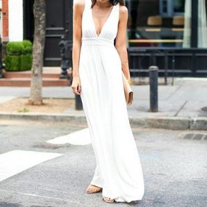 Nasty Gal White Maxi Dress