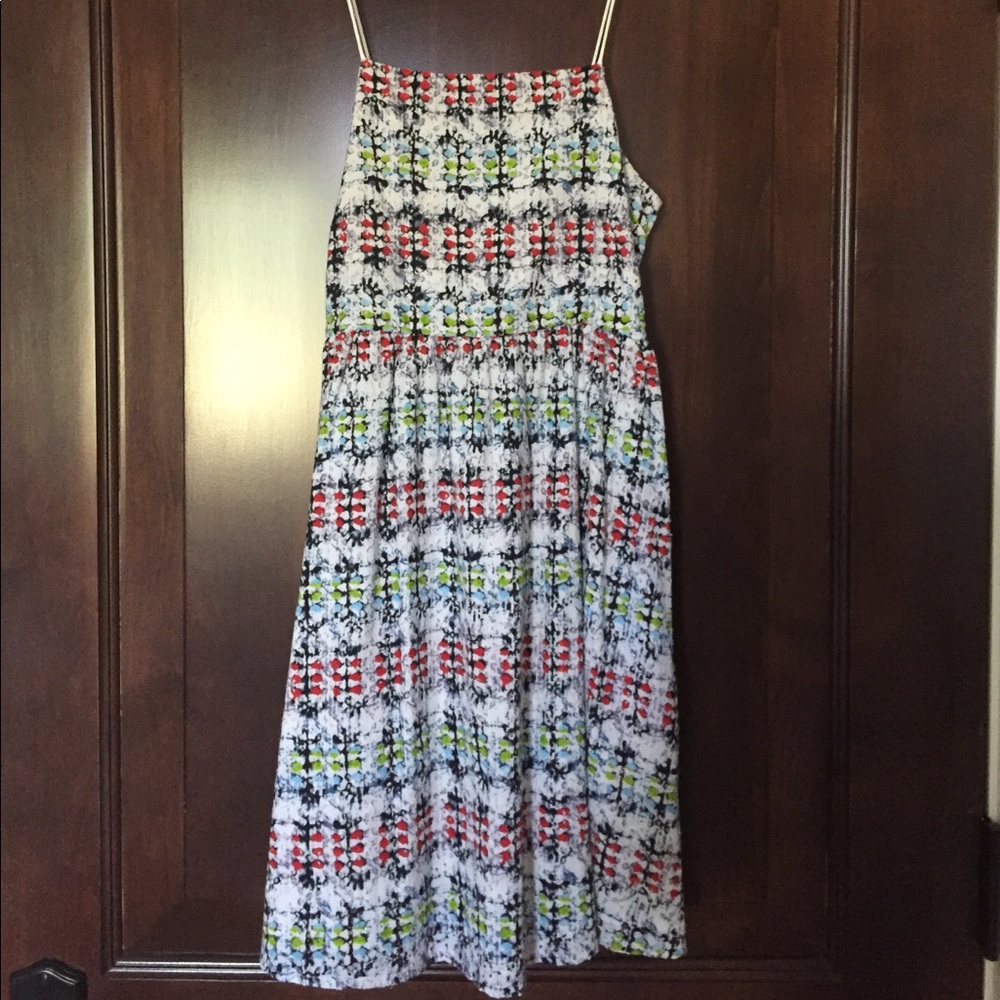 Topshop Patterned Summer Dress