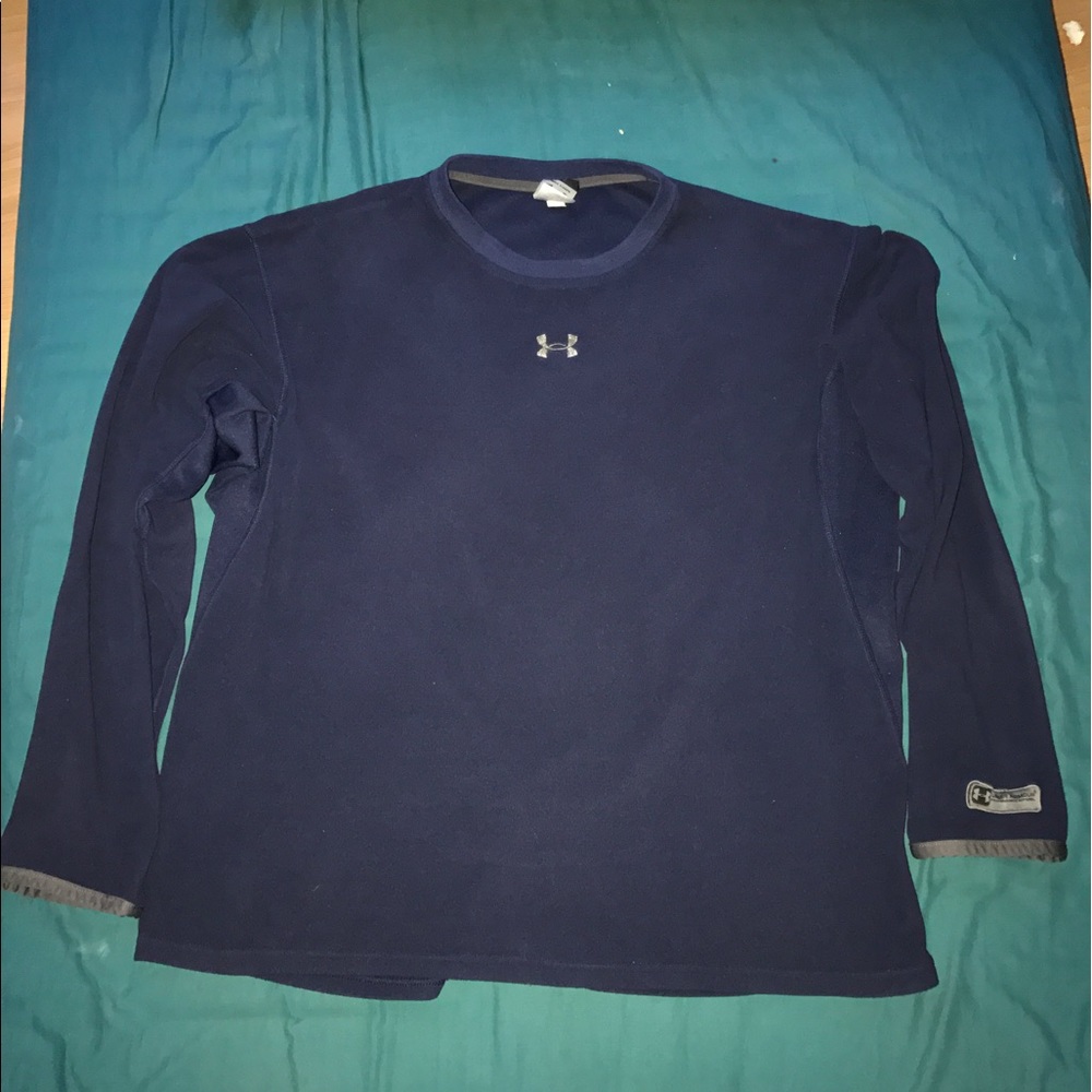 Under armour blue sweater size xl