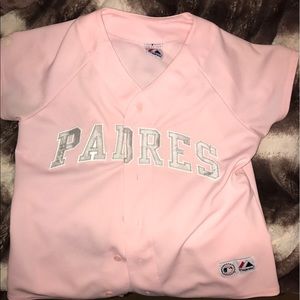 San Diego Padres Jersey in Pink Medium NWOT