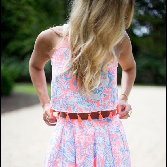 Lilly Pulitzer Dresses & Skirts - Crop top set