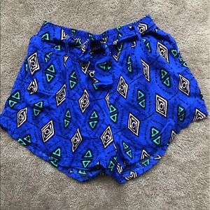 Cute and comfy patterned shorts!