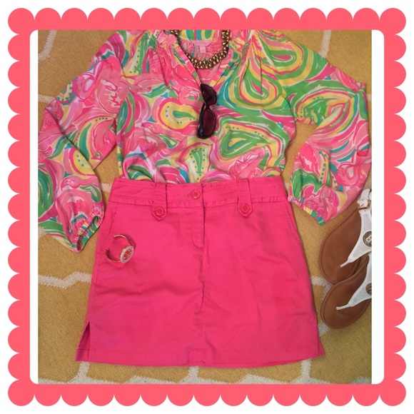 Attyre pink skort - Picture 1 of 4