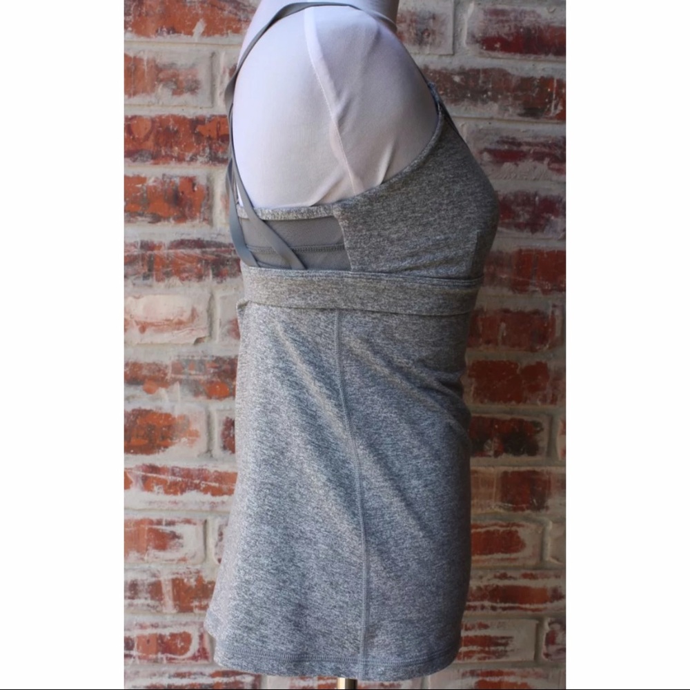 Lululemon Just Breathe Tank Top Grey Yoga Gray 6 - Picture 4 of 7