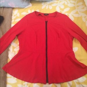 Peplum jacket