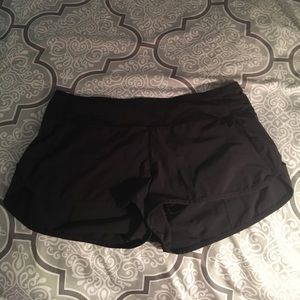 Lululemon Black Speed Short