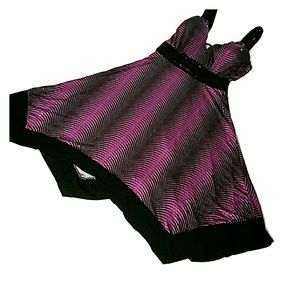 🍷🍹Purple/black sparkly Gidani party dress🍸