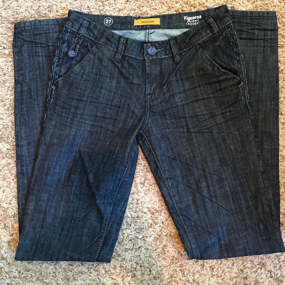 Like New MEK Figueroa Skinny Trouser Jeans