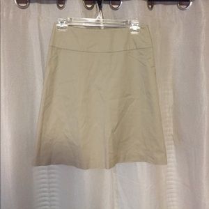 Banana republic khaki skirt