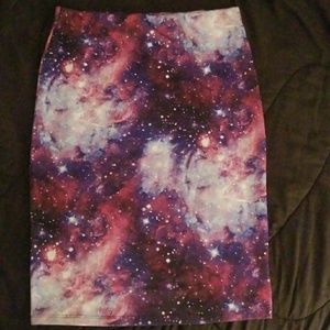 Rue 21 Galaxy Pencil Skirt