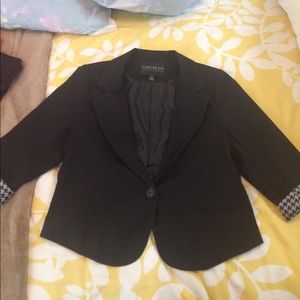 Cropped blazer
