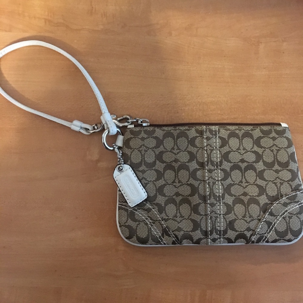 Coach wrist wallet