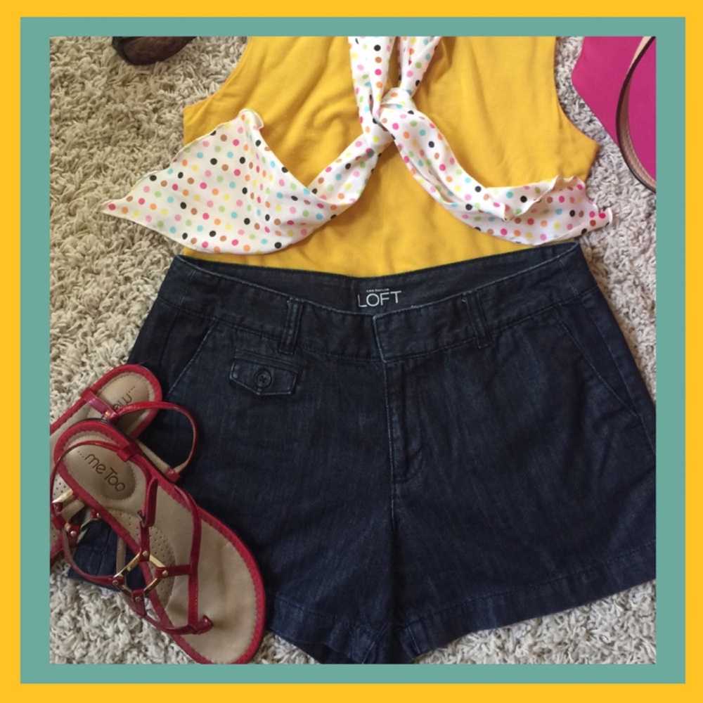 Ann Taylor LOFT jean shorts