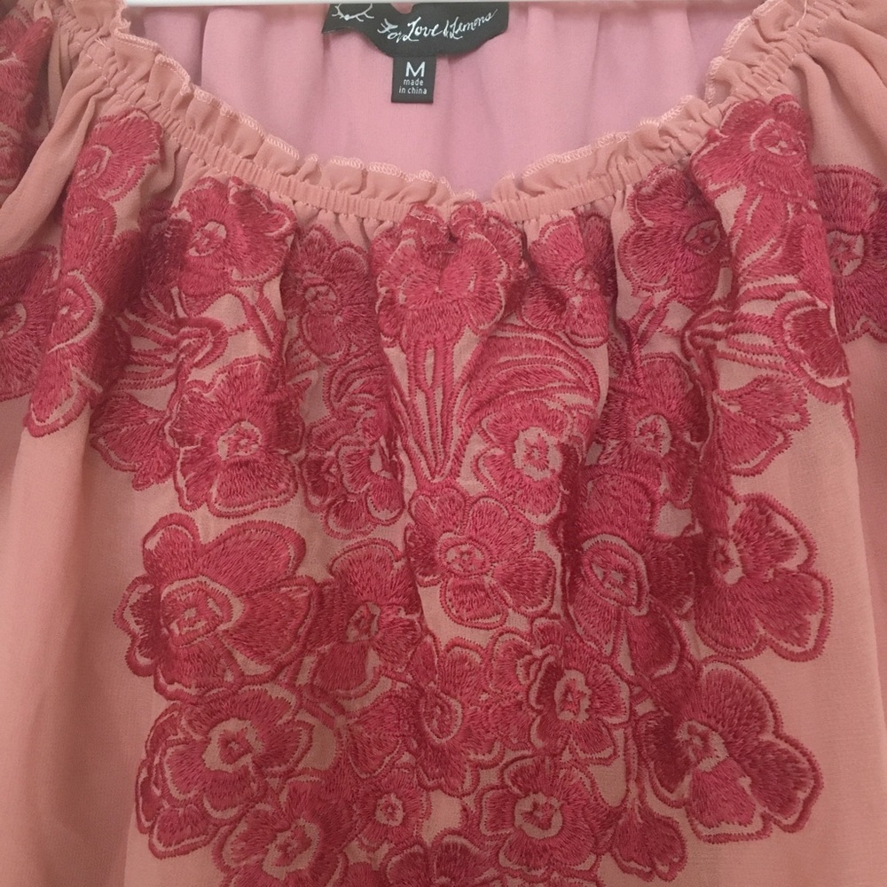 For Love and Lemons Sicily Dress in Sangria - Picture 4 of 4