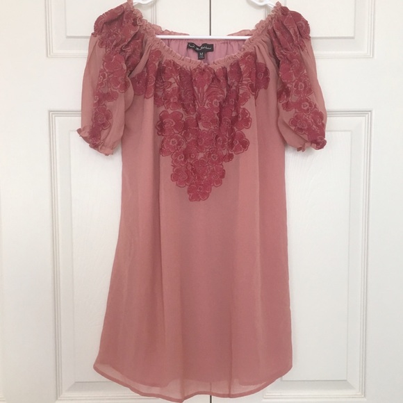 For Love and Lemons Sicily Dress in Sangria - Picture 3 of 4