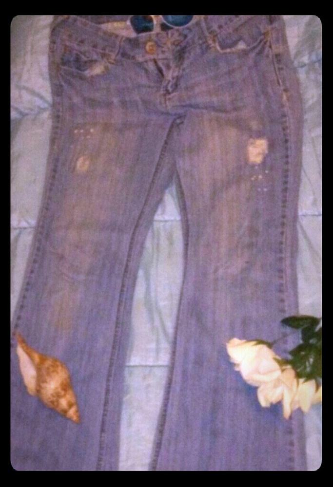 Vintage cute perfect fit amethyst jeans