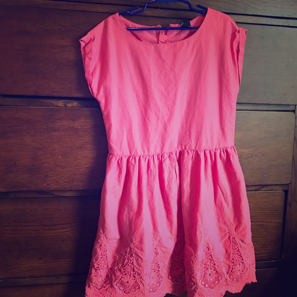 Girls pink size 10 dress.