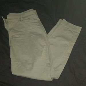 Old Navy Olive Pixie Pants