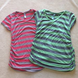 2 Espresso maternity t-shirts