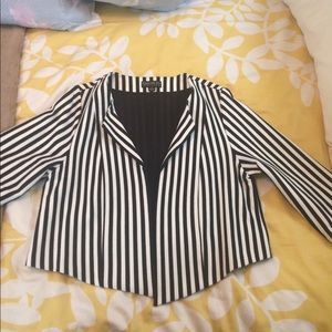 Stripped blazer