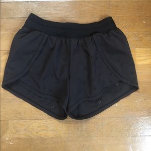 Lululemon-Laser Cut Running Shorts