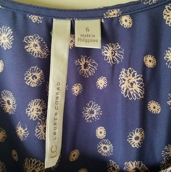 Lauren Conrad sunflower print dress - Picture 4 of 4