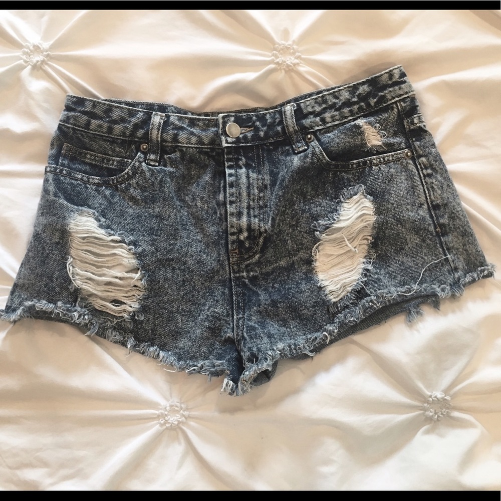 Forever 21 Denim Cut Off Shorts