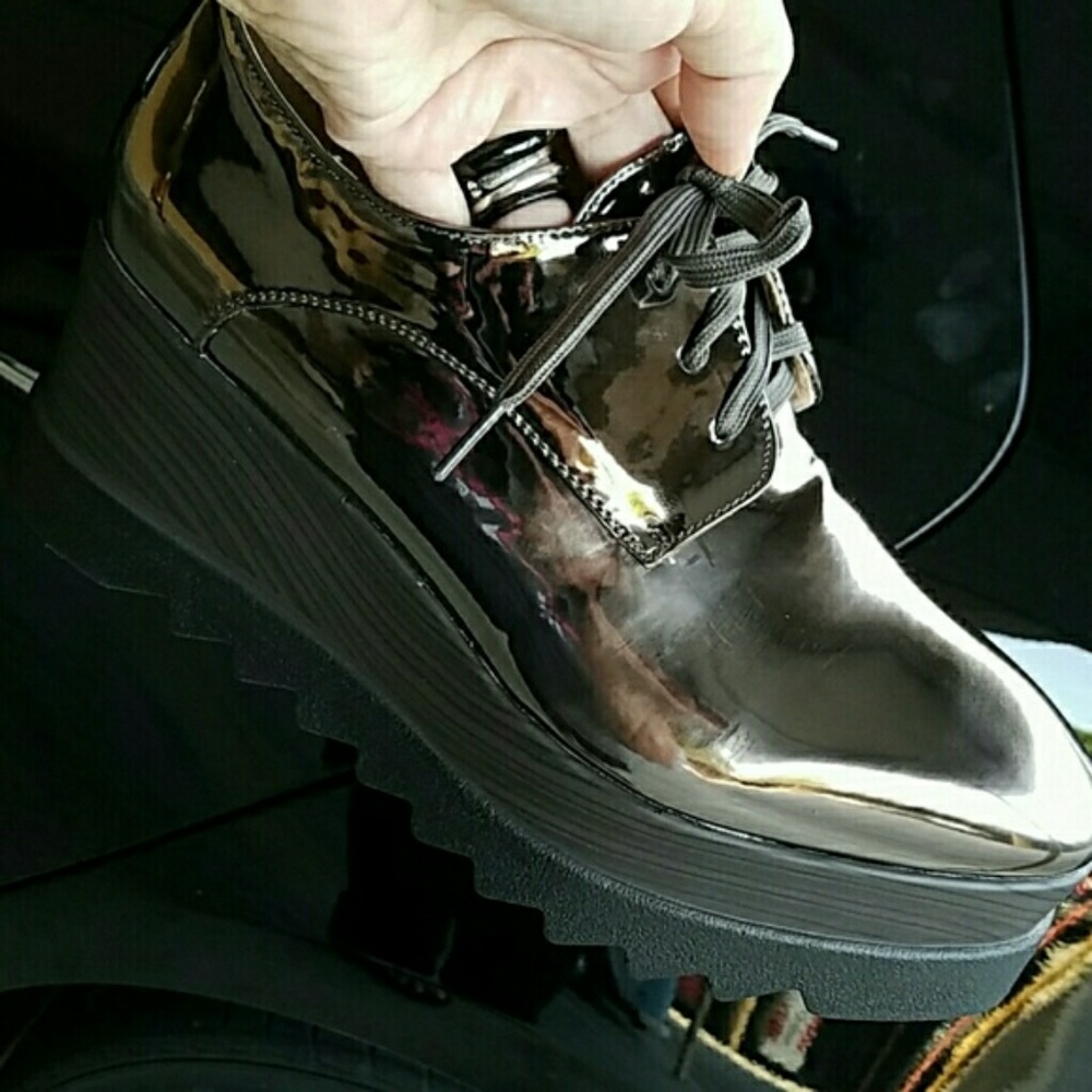 Last Size 8.5***🖤Pewter/Black OXNARD PLATFORMS - Picture 4 of 8