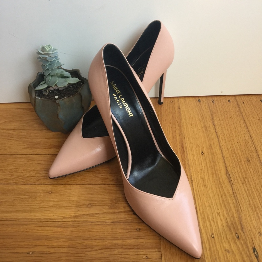 YSL Paris Skinny Pumps