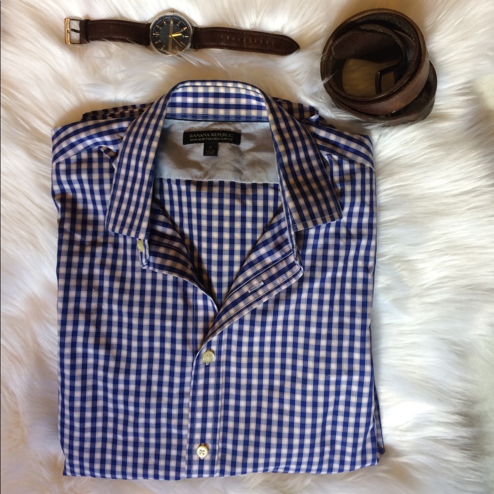 {Banana Republic} Button Down