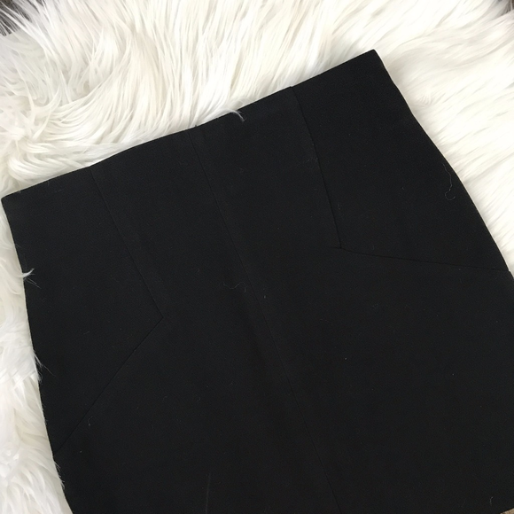 Slit Front Pencil Skirt - Picture 4 of 8
